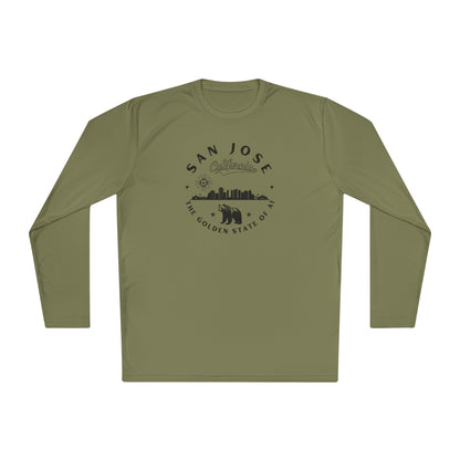San Jose CA The Golden State of AI - Unisex Long Sleeve Tee