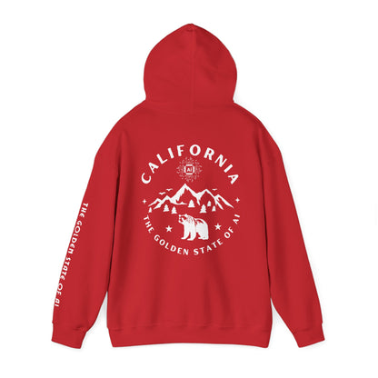 California The Golden State of AI - Unisex Hoodie