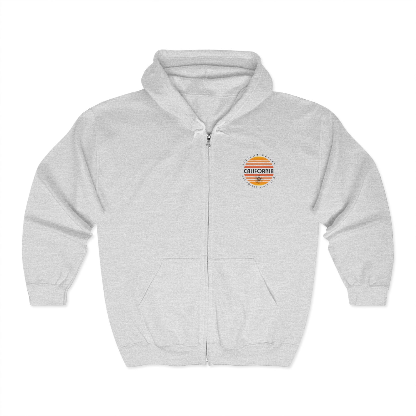 Silicon Valley CA The Golden State of AI Hoodie Sweatshirt
