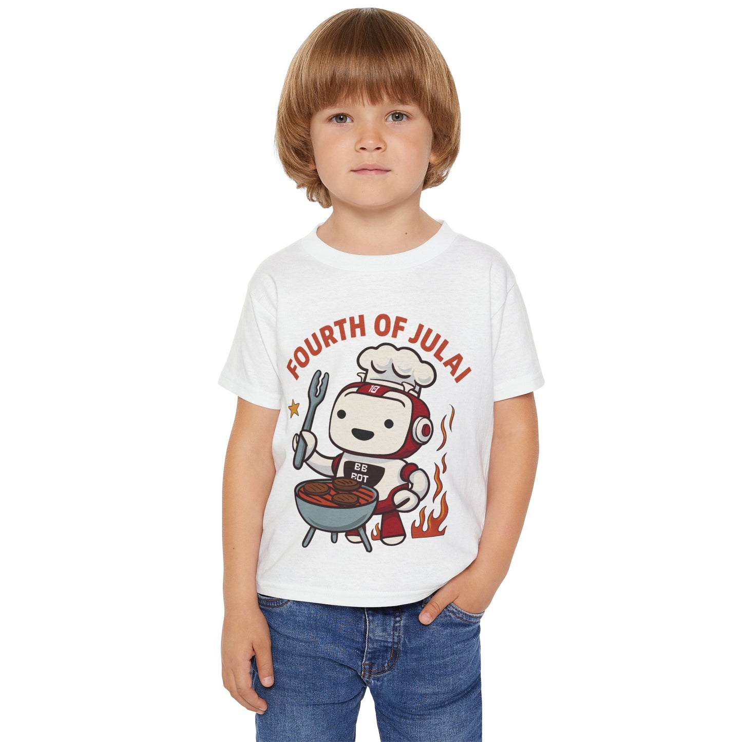 Fourth of July Toddler Tee - Fourth of JulAI