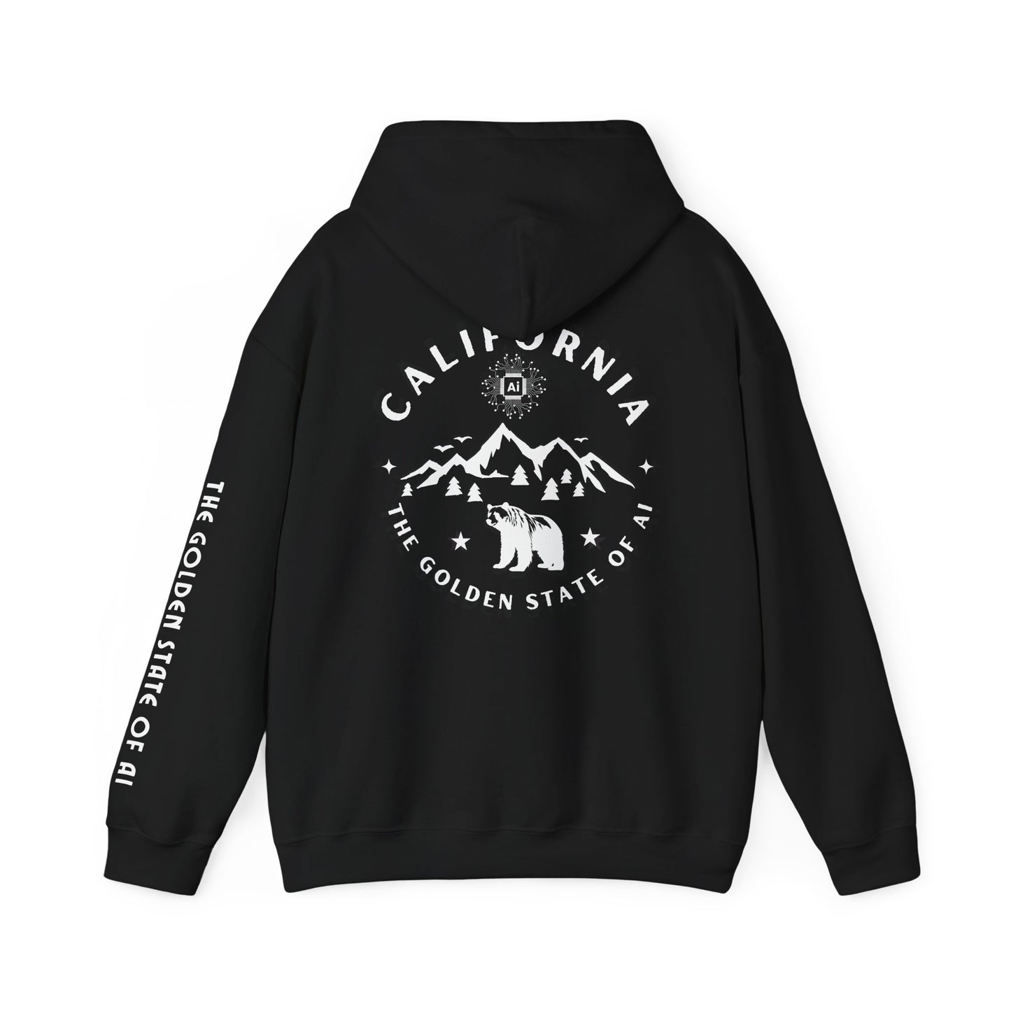 California The Golden State of AI - Unisex Hoodie