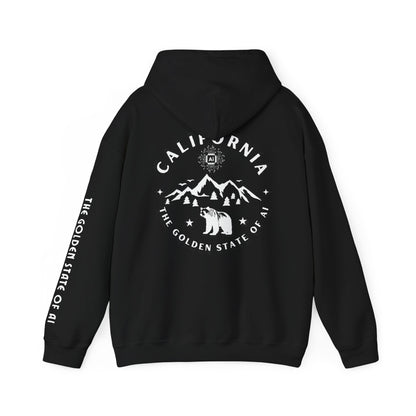 California The Golden State of AI - Unisex Hoodie