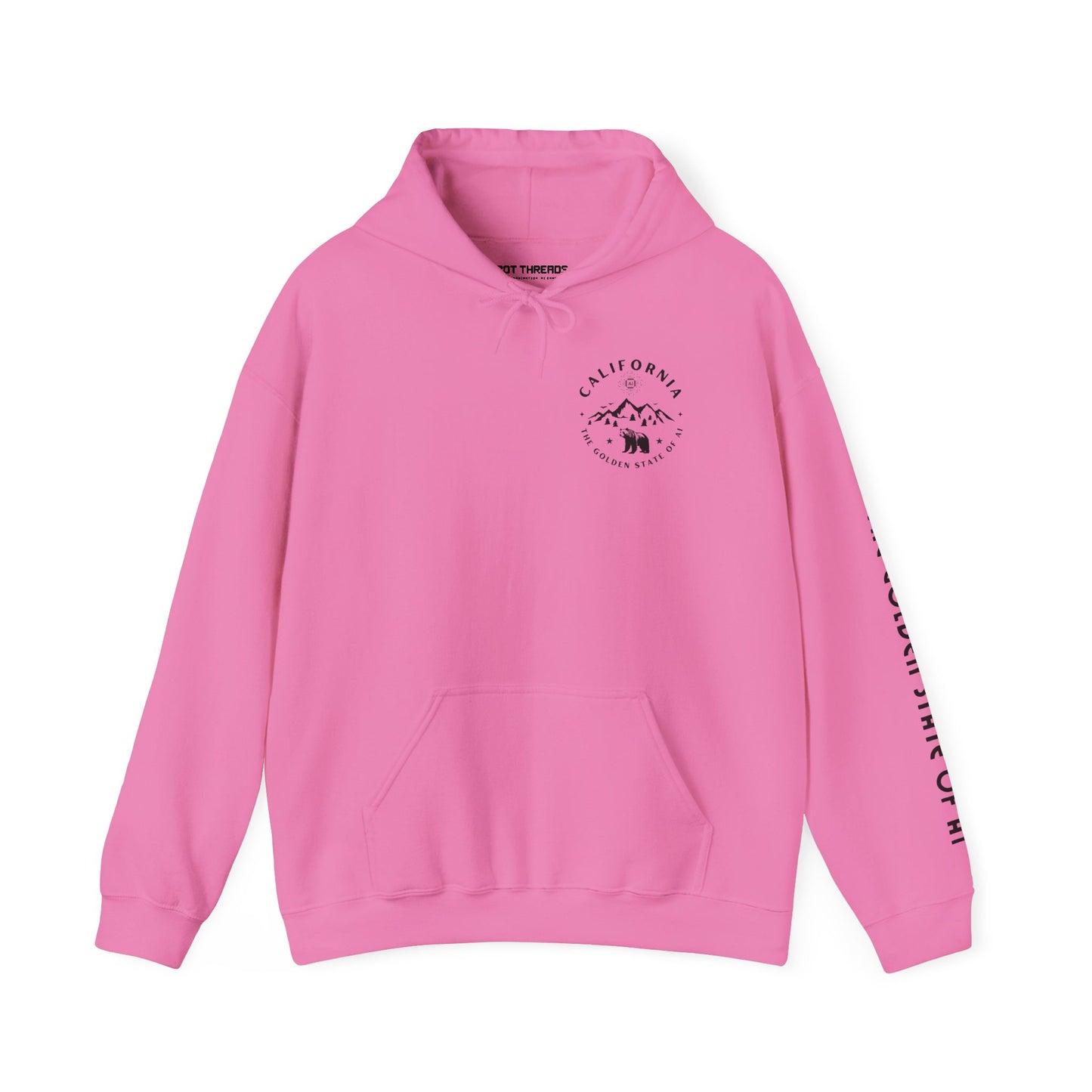 California The Golden State of AI - Unisex Hoodie