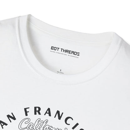 San Francisco CA The Golden State of AI - Unisex Softstyle Tee