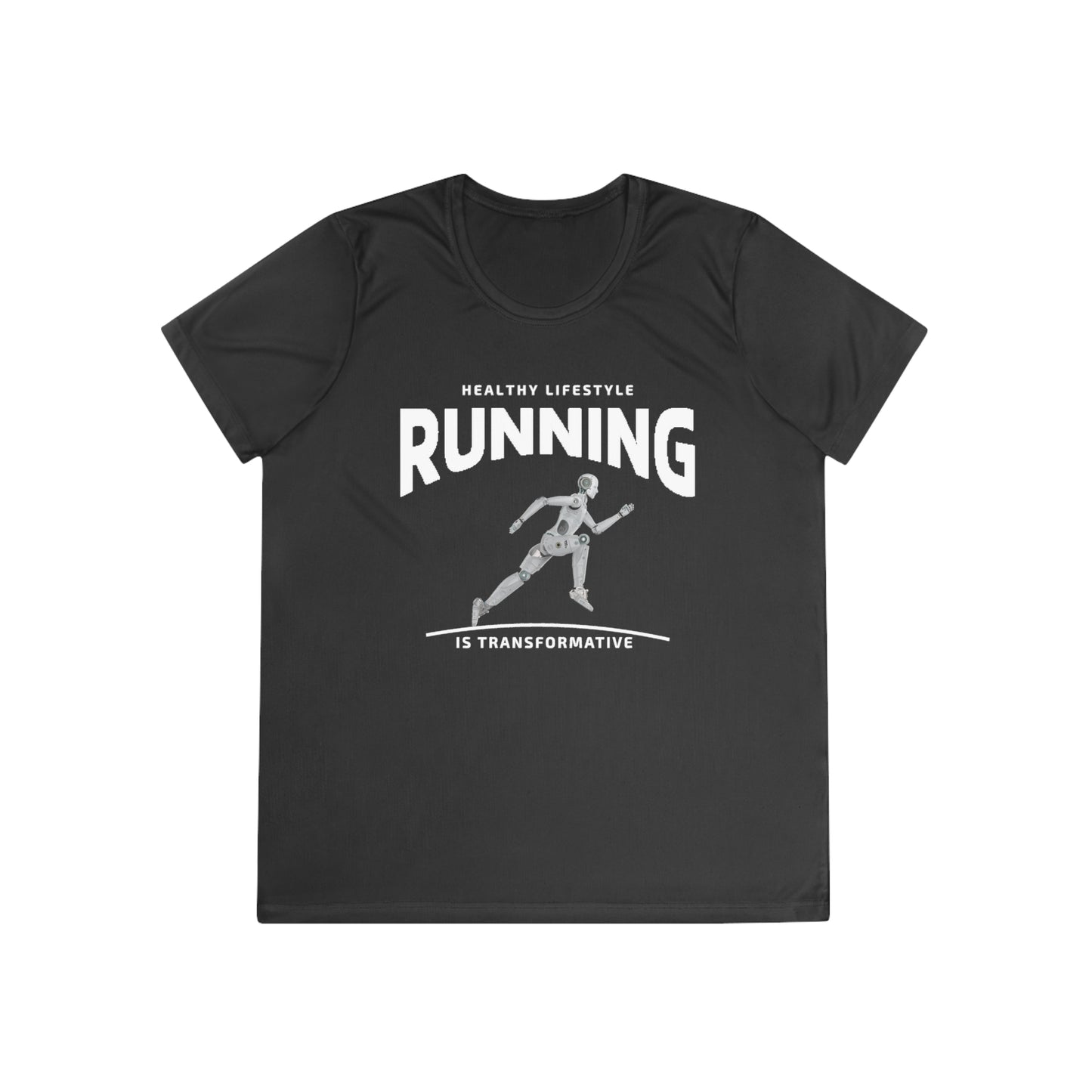 Healthy Lifestyle Running is Transformative - Workout Tee