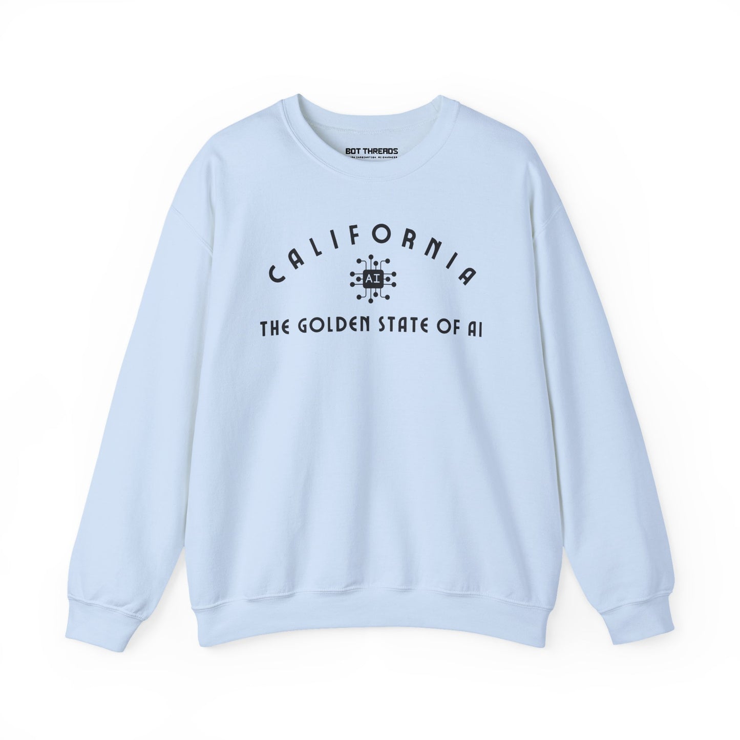 California The Golden State of AI - Crewneck Sweatshirt