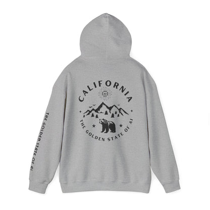California The Golden State of AI - Unisex Hoodie