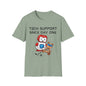 Tech Support DADBot Design - Unisex Softstyle T-Shirt