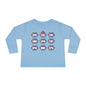 Toddler Robot Emotions (Girl) - Long Sleeve Tee