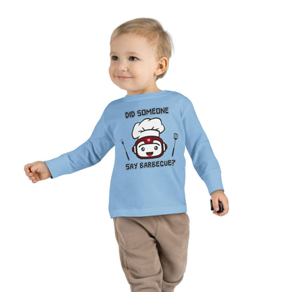 Toddler Long Sleeve Tee - BBQ Time Fun