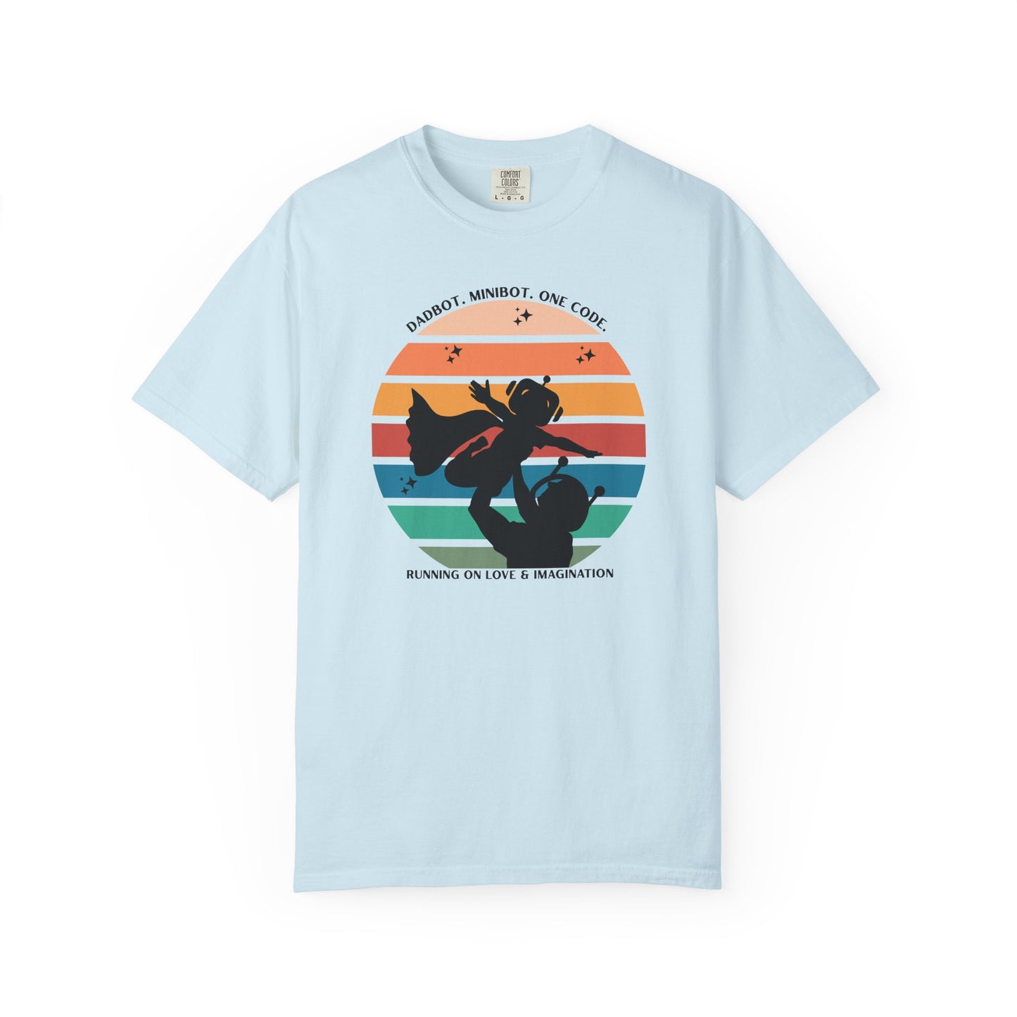 DadBot. MiniBot (boy). One Code.  Unisex T-shirt
