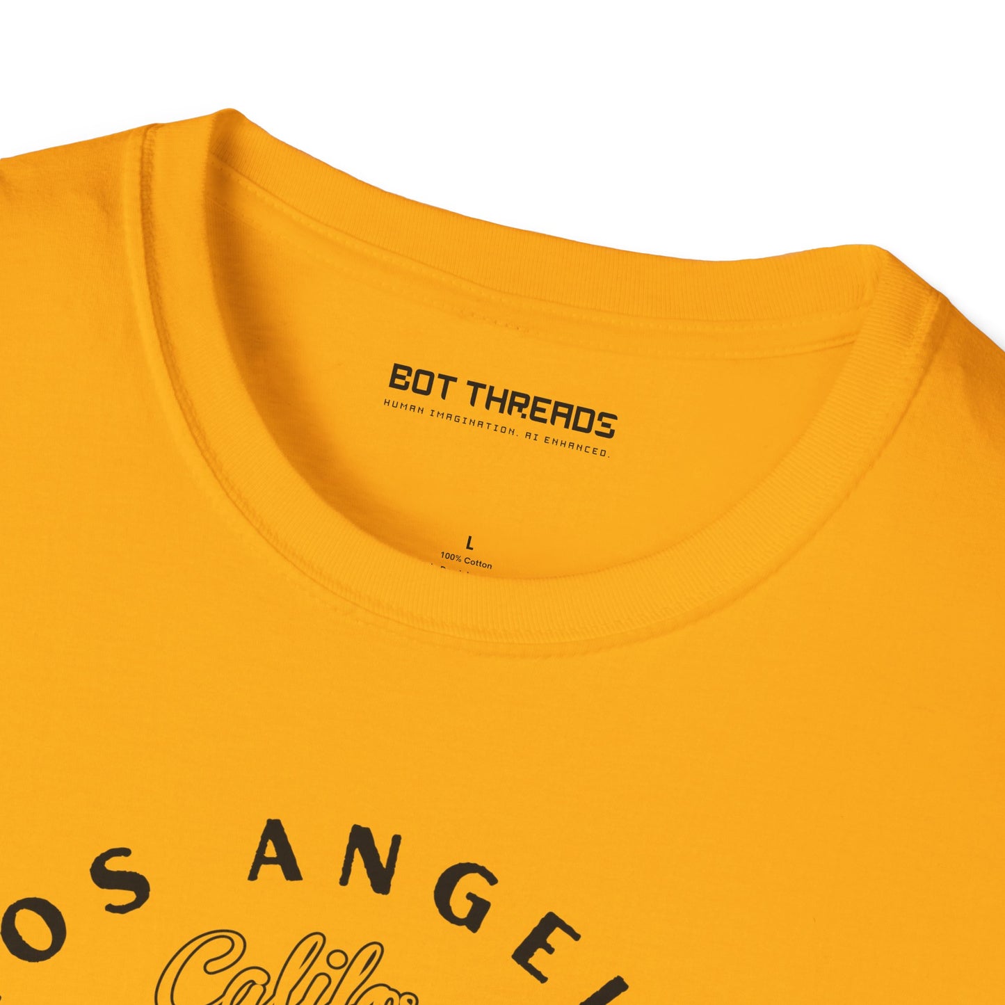 Los Angeles CA The Golden State of AI - Unisex Softstyle Tee