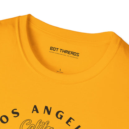 Los Angeles CA The Golden State of AI - Unisex Softstyle Tee
