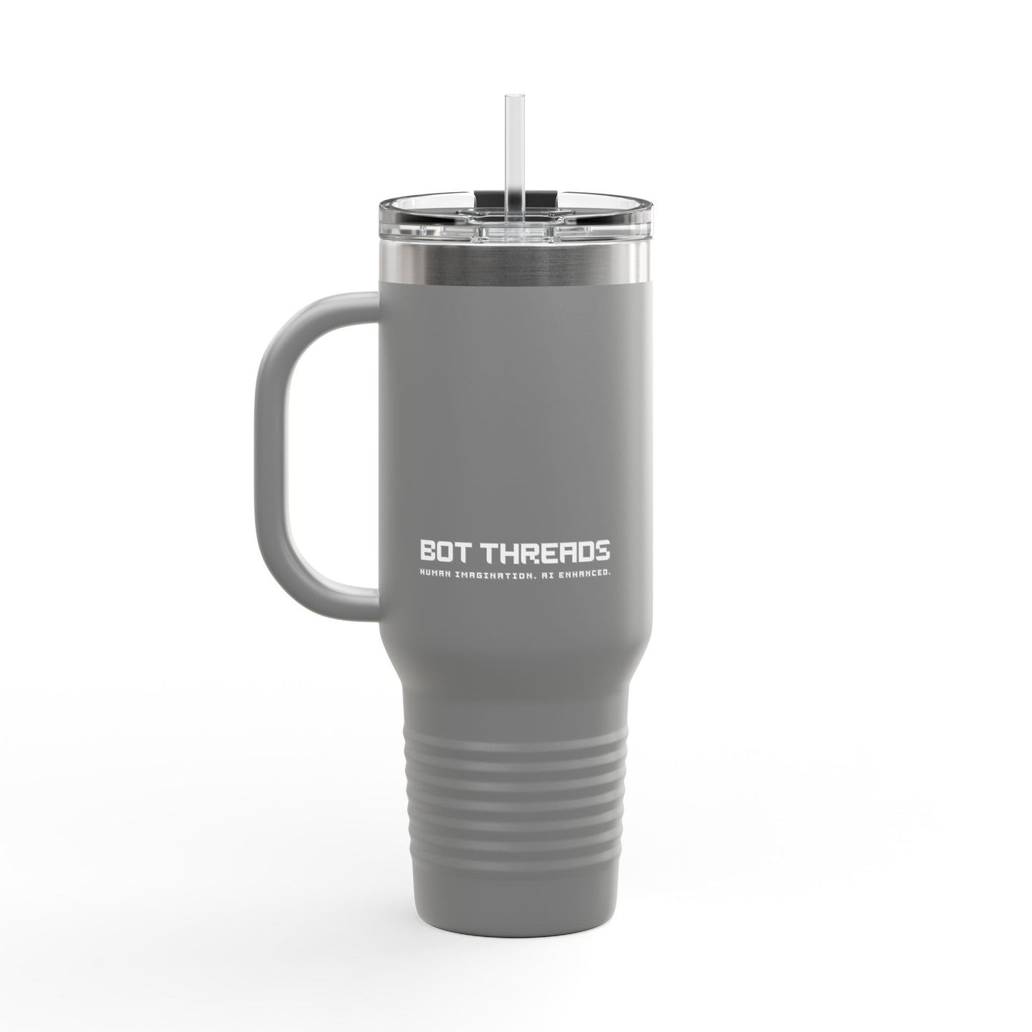 Catch the Wave CAThe Golden State of AI - Insulated Travel Mug 40oz with Straw