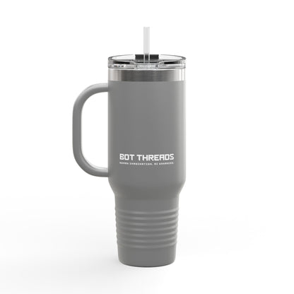 Catch the Wave CAThe Golden State of AI - Insulated Travel Mug 40oz with Straw