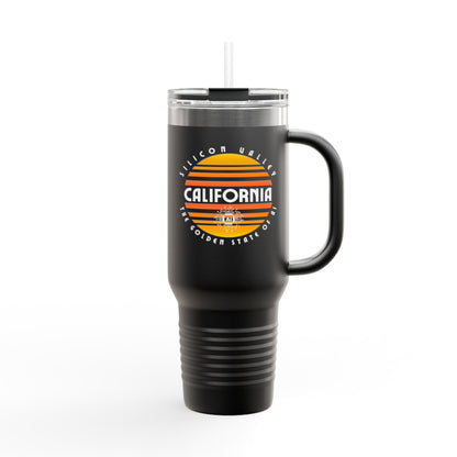 Silicon Valley CA The Golden State of AI - Travel Mug - 40oz with Straw