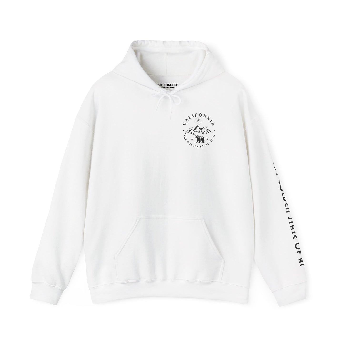 California The Golden State of AI - Unisex Hoodie