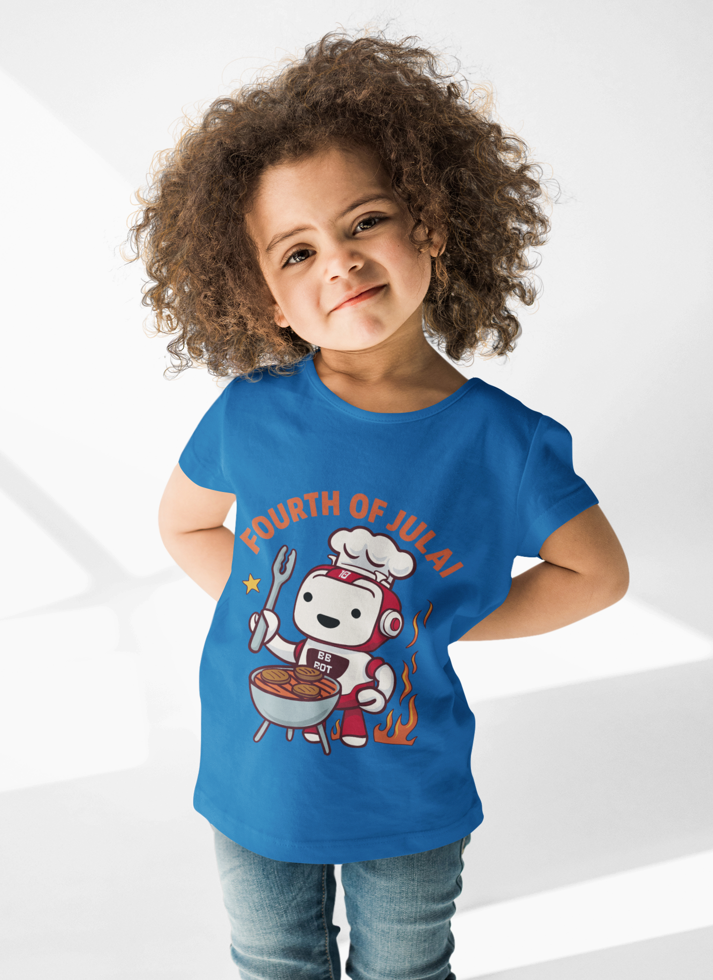 Fourth of July Toddler Tee - Fourth of JulAI