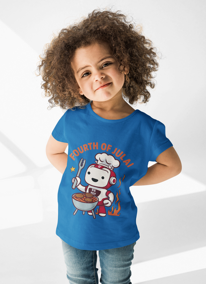 Fourth of July Toddler Tee - Fourth of JulAI
