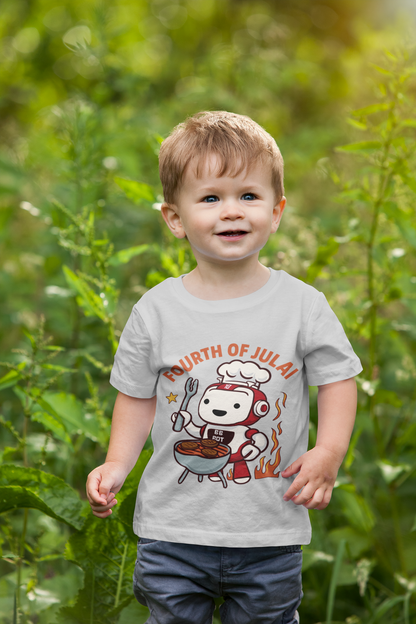 Fourth of July Toddler Tee - Fourth of JulAI