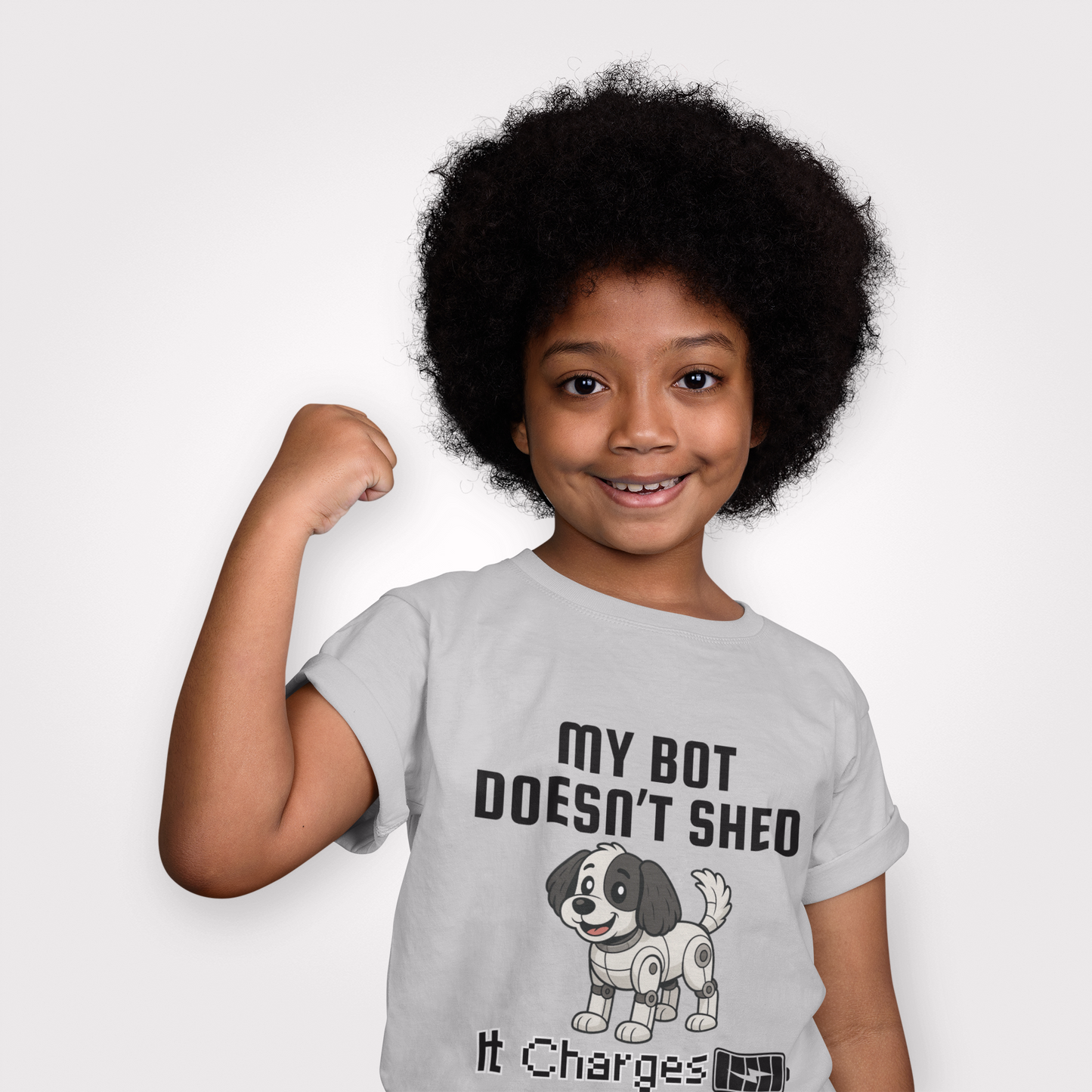 My Bot Doesn't Shed - Toddler Tee