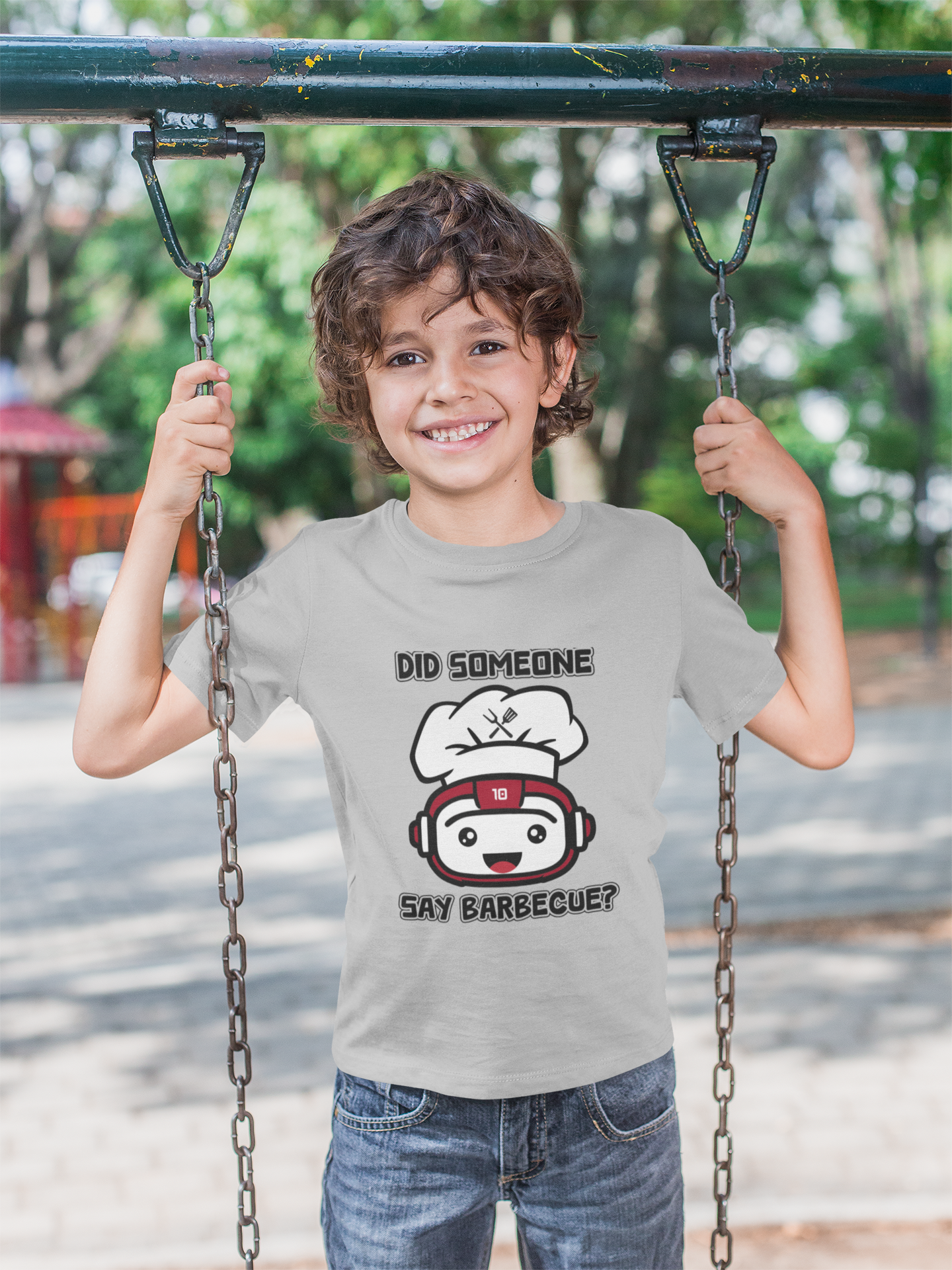 Did Someone Say Barbecue - Robot Toddler Tee