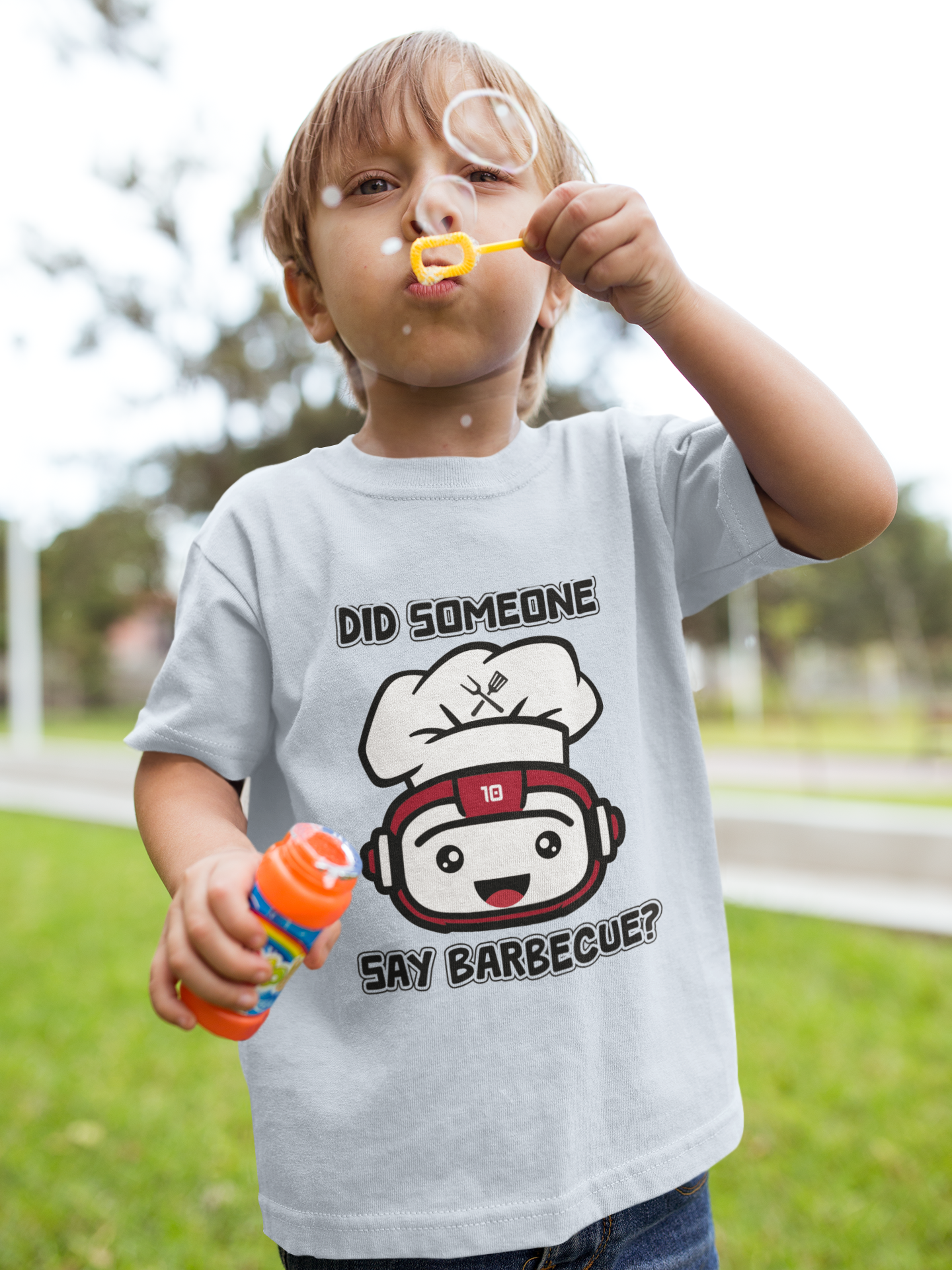 Did Someone Say Barbecue - Robot Toddler Tee