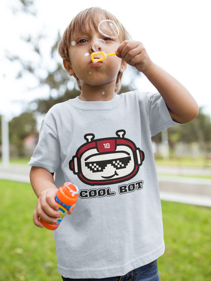 Cool Bot Toddler Short Sleeve Tee