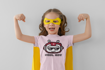 Cool Bot Toddler Short Sleeve Tee