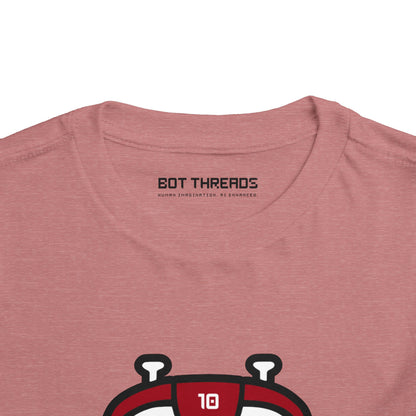Cool Bot Toddler Short Sleeve Tee - Fun & Stylish Kids Tee for Playtime
