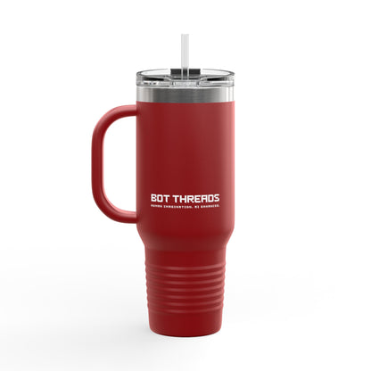 Catch the Wave CAThe Golden State of AI - Insulated Travel Mug 40oz with Straw