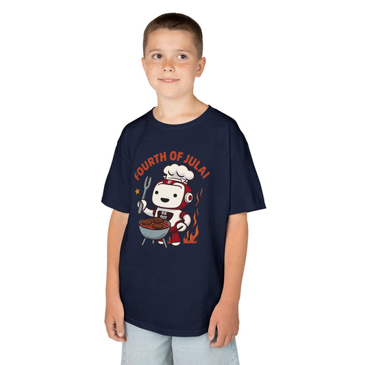 Kids Fourth of July"AI" Design Tee