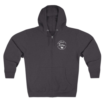 Silicon Valley CA The Golden State of AI - Unisex Zip Hoodie