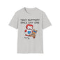 Tech Support DADBot Design - Unisex Softstyle T-Shirt