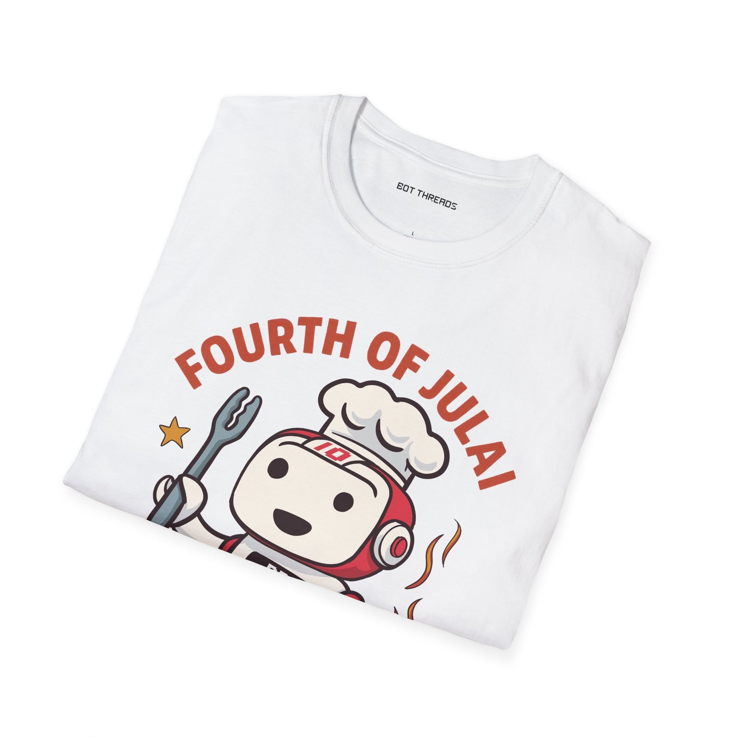 Fourth of July AI Tech Unisex T-Shirt