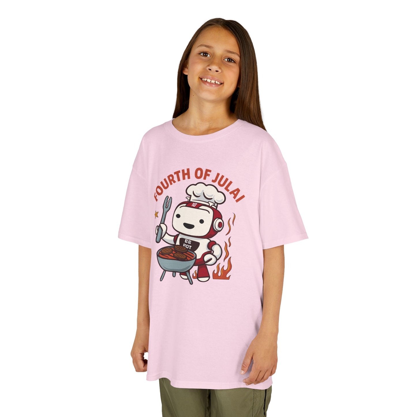 Kids Fourth of July"AI" Design Tee