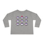Toddler Robot Emotions (Girl) - Long Sleeve Tee