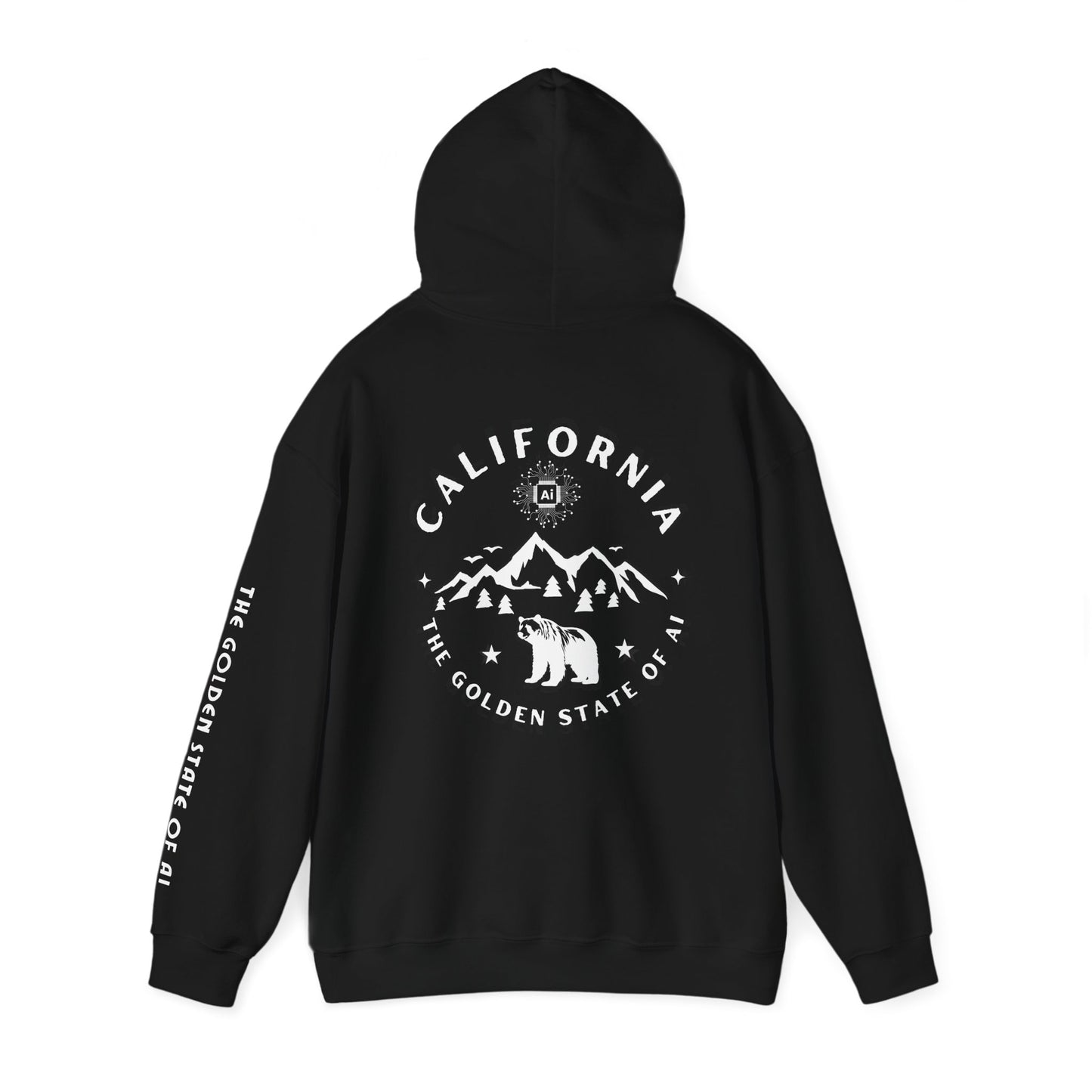 California The Golden State of AI - Unisex Hoodie