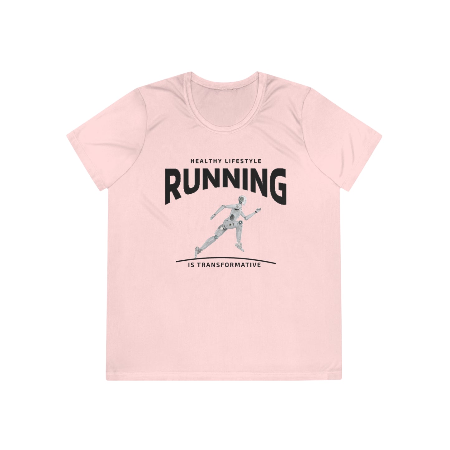 Healthy Lifestyle Running is Transformative - Workout Tee