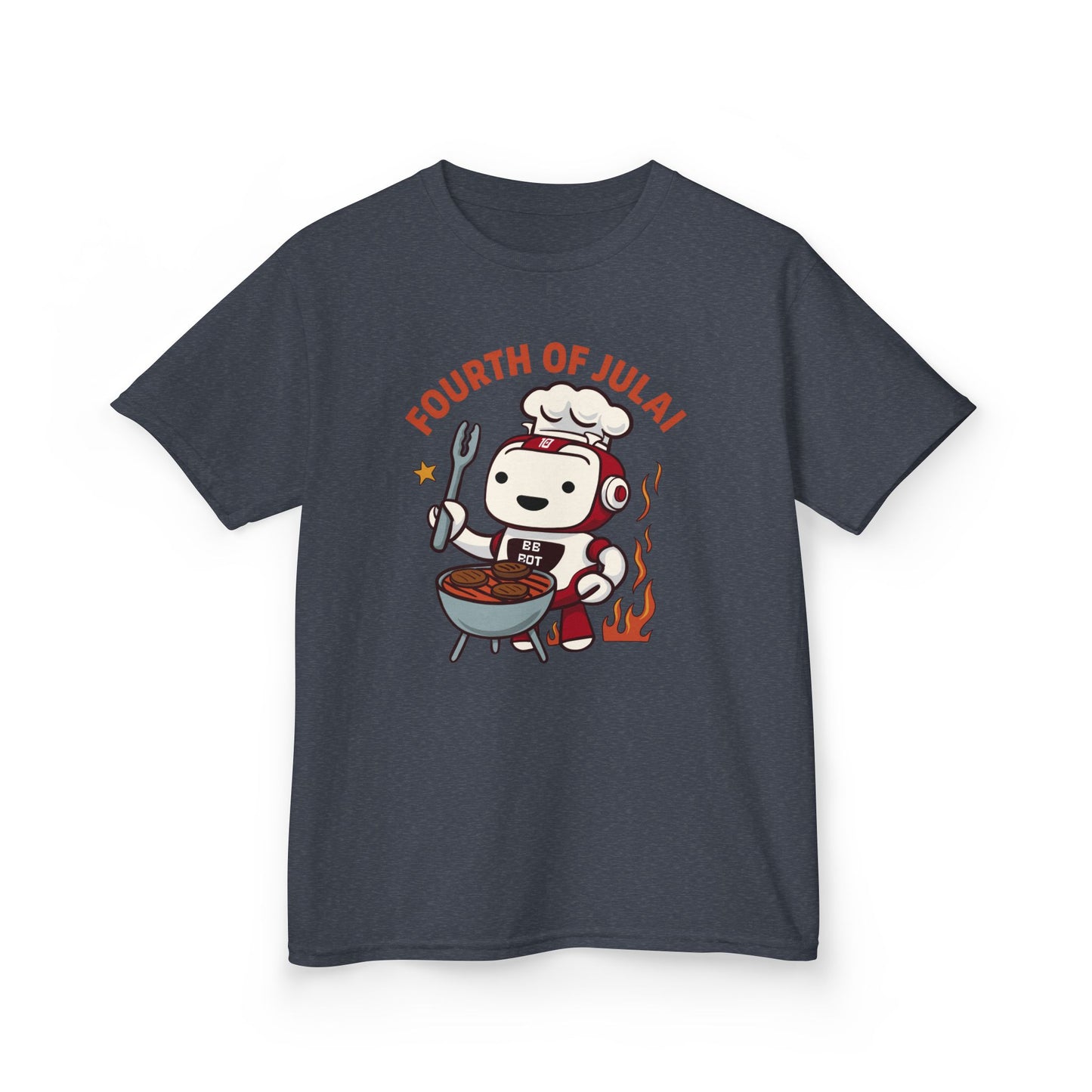 Kids Fourth of July"AI" Design Tee
