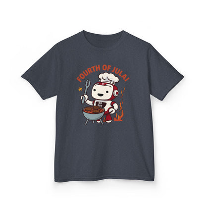 Kids Fourth of July"AI" Design Tee