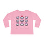 Toddler Robot Emotions (Girl) - Long Sleeve Tee