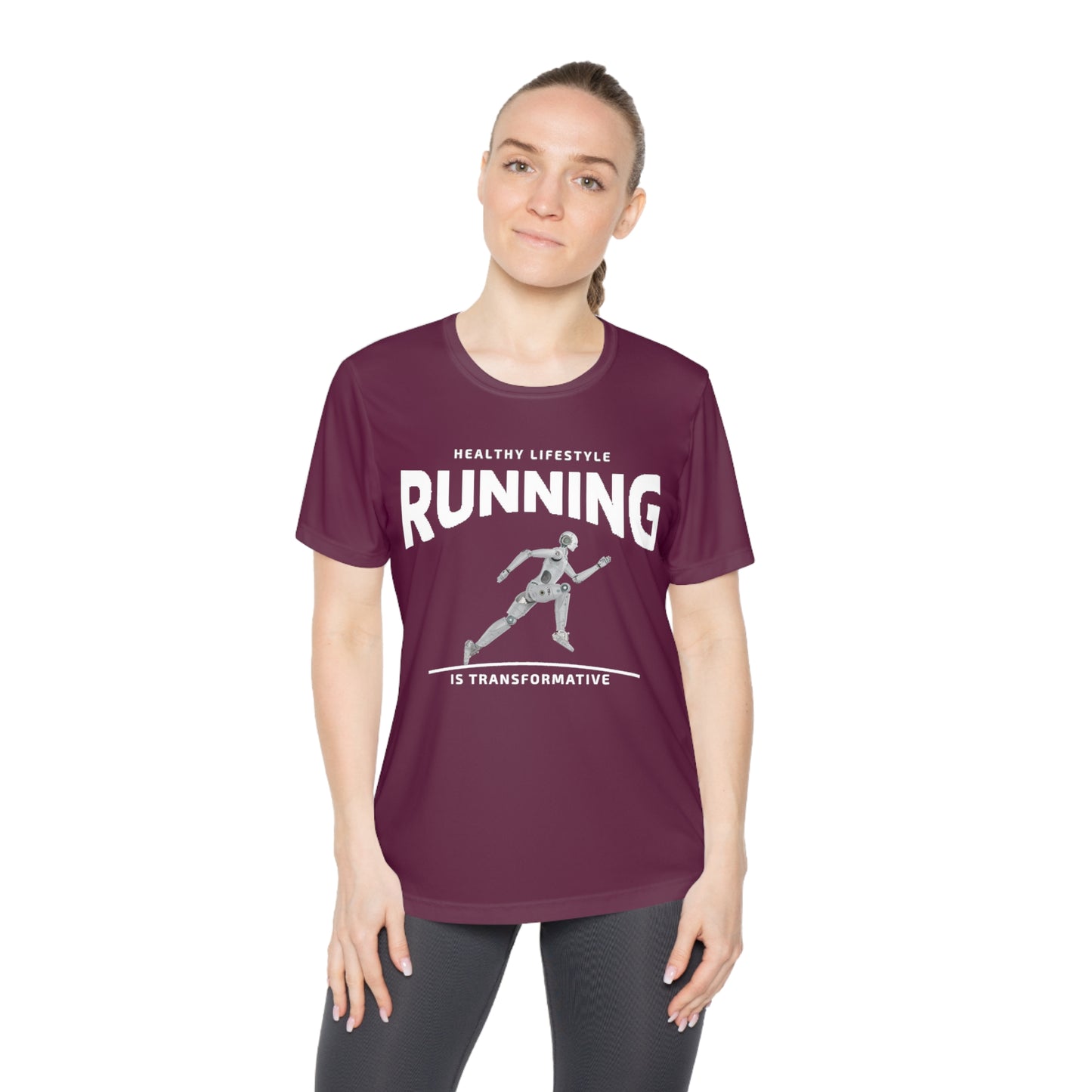 Healthy Lifestyle Running is Transformative - Workout Tee