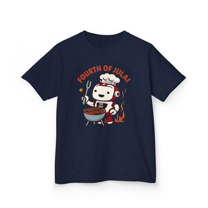 Kids Fourth of July"AI" Design Tee