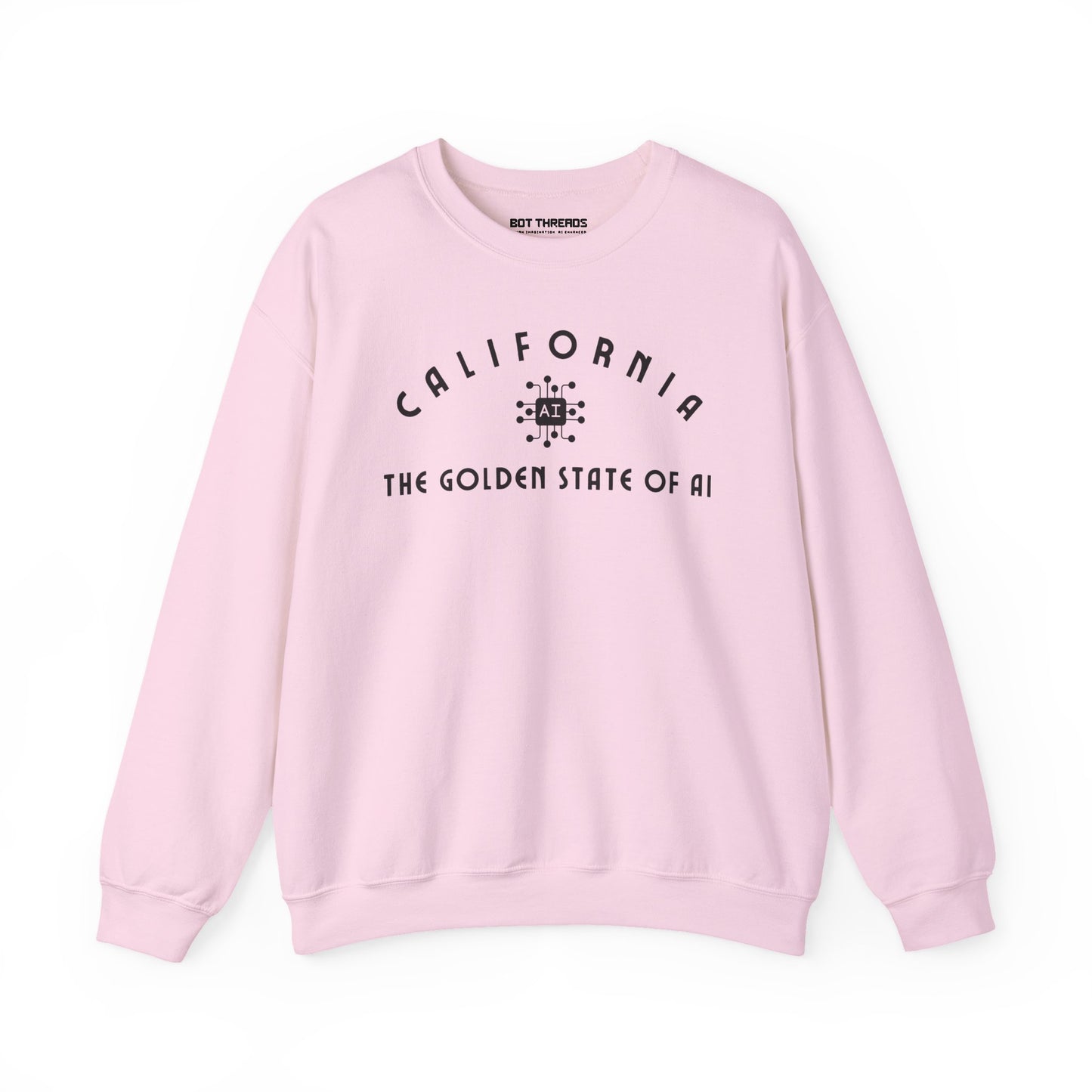 California The Golden State of AI - Crewneck Sweatshirt