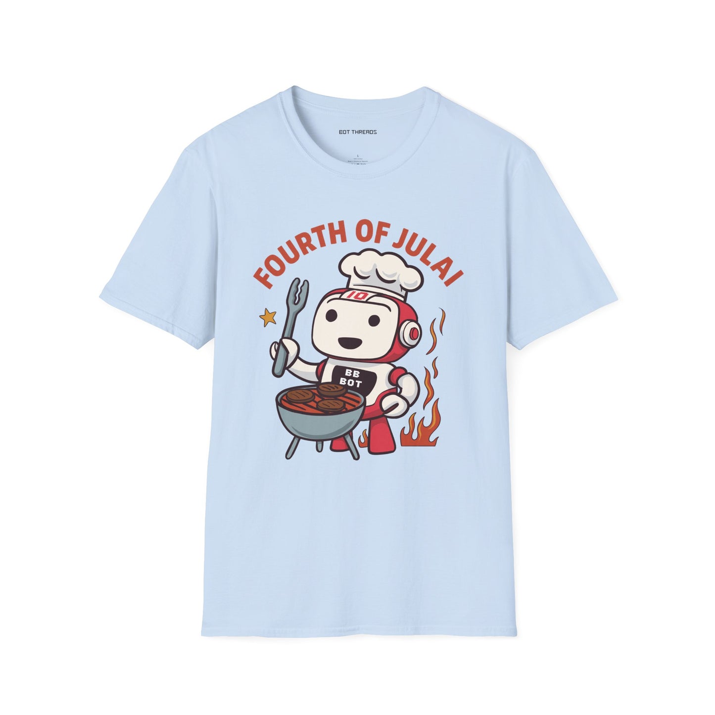 Fourth of July AI Tech Unisex T-Shirt