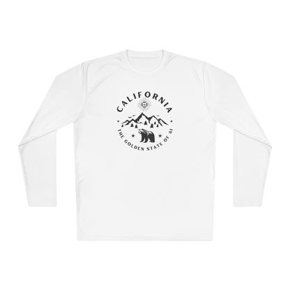 California The Golden State of AI - Unisex Long Sleeve Tee