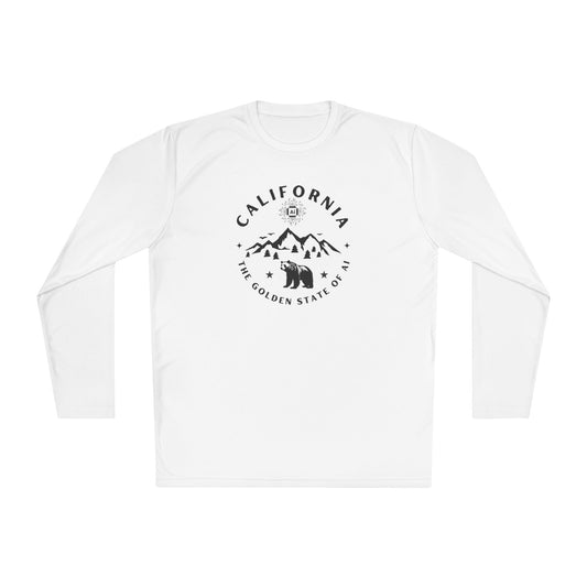California The Golden State of AI - Unisex Long Sleeve Tee