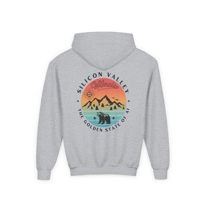 Silicon Valley  CA The State of AI Youth Hoodie