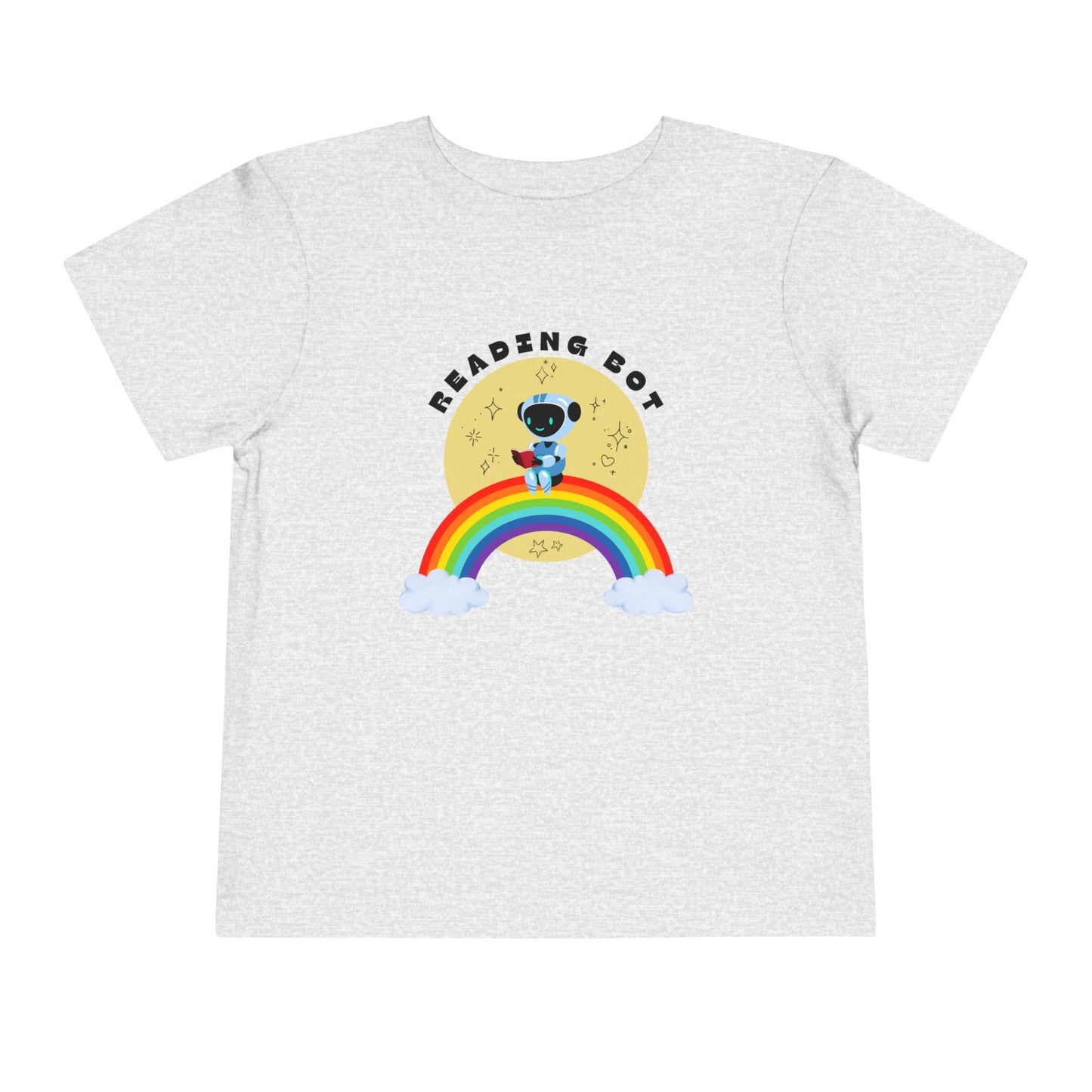 Rainbow Reading Bot - Toddler Tee